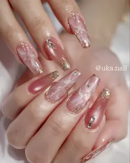【お任せdesign‪☆フルアート】撮影モデル様用＊デザインはインスタ@uka.nail を参考にしてください♪