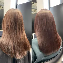 【髪質改善】カラー+髪質改善トリートメント