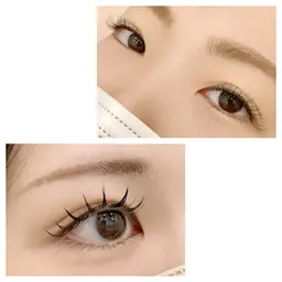 【リペア練習】まつ毛エクステ👀無料モデル様募集✨️フラットラッシュ両目100本程度