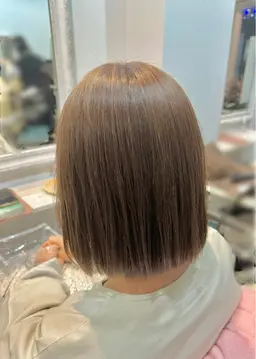 ワンカラー（ブリーチなし）※シャンプードライ（＋3300円）