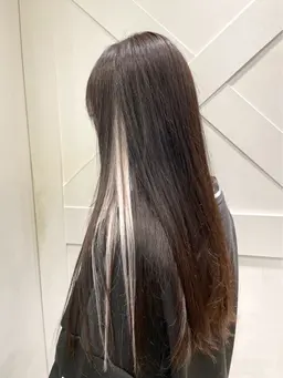 【インナーカラー🍎❤️】インナーブリーチ➕カラー