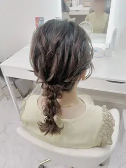 「期間限定」jrスタイリスト ヘアセット 7時～9時限定¥4000