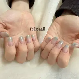 《カラーグラデーション/ラメグラデーション》