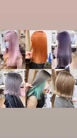 ブリーチカラー　技術向上の為、カラーモデル募集しています。必ずお問合せからお願いします。
