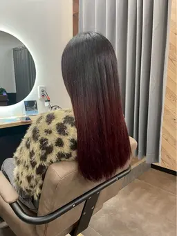 カット➕グラデーションカラー➕5ステップトリートメント