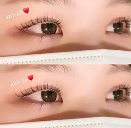 12/8限定別スタッフ対応🎀アイブロウスタイリング+ラッシュリフト(+550円でパリジェンヌ変更可)