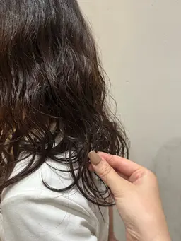 ロングパーマ