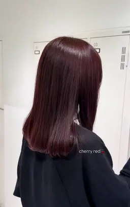 【ダメージレスでうる艶髪🍒】Premiumカラー(ワンカラー、ロング料金なし) + トリートメント