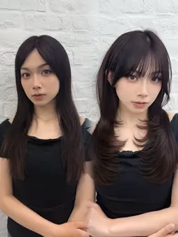 【🉐営業時間外新規限定50%%off🉐】カット✨＋カラー🩵＋タンパク補修トリートメント🫧