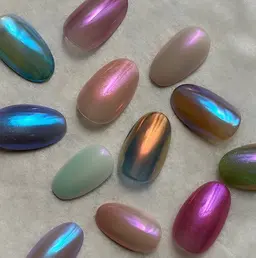 【ジェル】ハンドorフット可💖オーロラワンカラー🍦🛼2色までOK🏝️［オフ有OK］