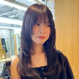 カット+透明感カラー+TOKIOトリートメント定価¥14000→ ¥ 12000