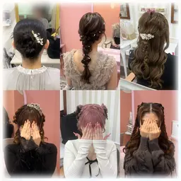 《土日祝7:00-11:00》ヘアセット🎀