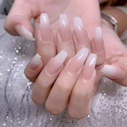 ★チップ長さ出し★カラーグラデーション￥11990