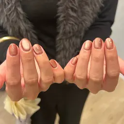 【オフ無】ハンド💜うるちゅるマグネットネイル★*