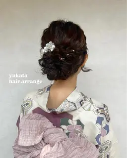 🎐予約リクエストのみ🎐浴衣着付け➕ヘアセット