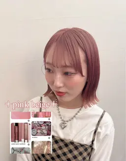 ダブルカラー🧚‍♂️✮*｡ﾟ（ブリーチ1回のダブルカラー、ブリーチなしのダブルカラー）