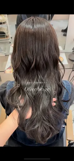 🫧赤み消し/暗めで透けるカラー♡✨🫧🍀ワンカラー+5step treatment