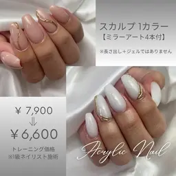 ⚠️詳細情報必ず確認下さい‼︎日時指定10/10金曜日13:00  オフなしスカルプ練習モデル募集‼︎1級ネイリスト施術