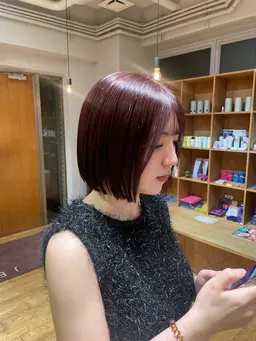 ボブカット♡＋内部補修トリートメント🎀