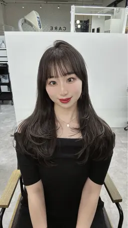 韓国カット+髪質改善トリートメントカラー