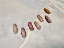 【パラジェル】マグネットorフラッシュネイル10本⟡.·*.〔ケア、オフ込〕