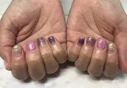 ハンドワンカラーorラメ