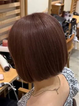 🥨🕯暖色カラー🕯🥨＋外部補修トリートメント