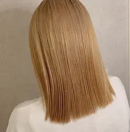 ❣️人気すぎ❣️カット+⭐️理想の髪色に⭐️ダブルカラー(ブリーチ+カラー)+超音波ハホニコトリートメント