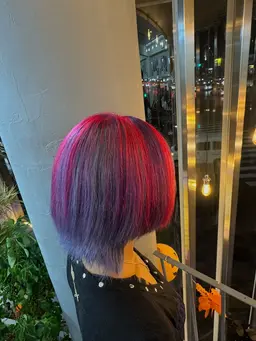 1日1人限定メニュー🙌🌈ブリーチ無制限＆カラー無制限❗️🫧Aujuaシャンプー🧴トリートメント✨