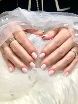 オフなし　ワンカラーネイル