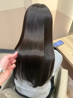 【ご新規様限定】 Premium艶髪ストレート(縮毛矯正)+カット　¥20900→17000