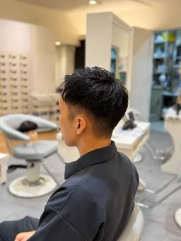 メンズカット＋マイクロバブル🫧