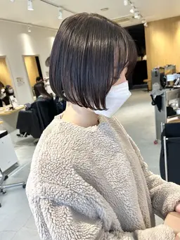 ショートカット+カラー+3stepトリートメント