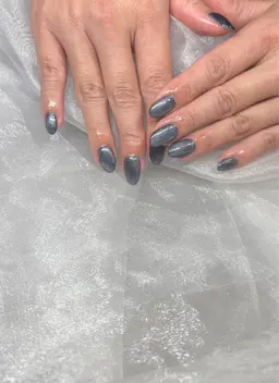 【Hand】うるうる♪マグネットネイル💜ご新規様オフ無料¥4,000→¥2,900