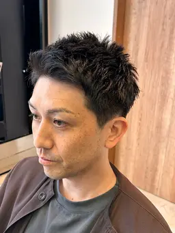 【新規限定】✂️メンズカット➕ワンカラー🎨(白髪染め⭕️)➕トリートメント🌈