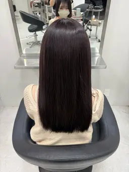 ワンカラー+簡単なトリートメント