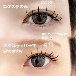 🌻&healthy(アンドヘルシー) 120本エクステ×パーマ🌻