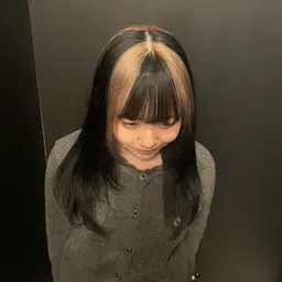 🍭セクションカラー🍭リタッチ+カラー2種類+選べるトリートメント/原宿/ハイトーン/デザインカラー