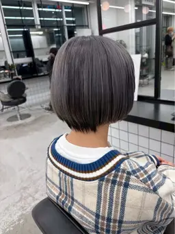【⚠️平日限定⚠️】ショートカットモデル✂️肩上カット➕シャンプートリートメント