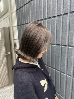【新規No.1💫】カット✂️+髪質改善inケアカラー🎨+SILKERA5G Tr💎艶めく美髪に✨