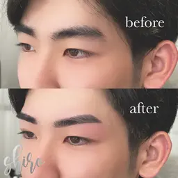 眉毛スタイリング