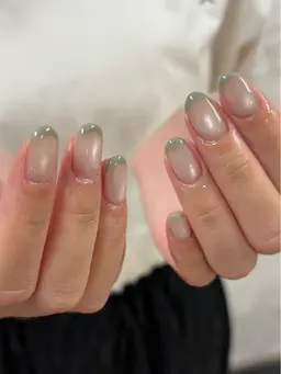 [オフなし]フレンチネイル🤎フィルインオフ◎