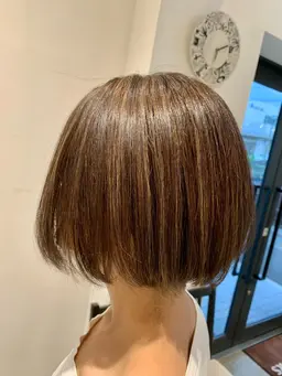 デザインカット✂️＆ハイライトカラー🔆
