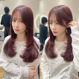 《カラーのみ希望の方はコレ🍎》🍒🙉髪質改善inイルミナorアディクシーカラー