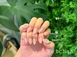 【ハンド + フット】シンプル定額180分◆デザイン50種類以上¥13700