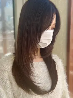 ✅艶感ある髪質改善カラー+レイヤー系のデザインにしたい方募集✅こちらは9時30分開始のメニューになります。