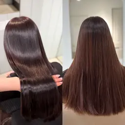 美髪縮毛矯正+カット+BYKARTE3️⃣ステップトリートメント
