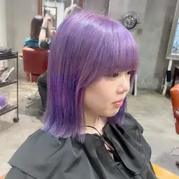 🪻ラベンダーカラー🪻ムラサキにしたい方向け　ブリーチのご相談も可能です✨