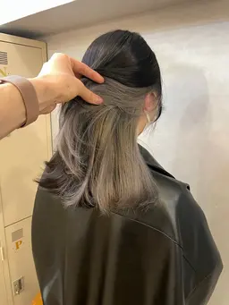 【おすすめクーポン⭐️】カット+インナーカラー(ブリーチ一回分)✂️