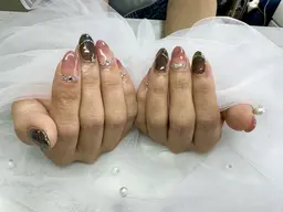 長さだし10本サンプルネイル